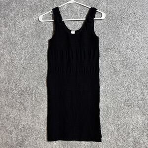 Retro Y2K Dress One Size Waffle Knit Bodycon Slinky Coquette Date Night Romantic